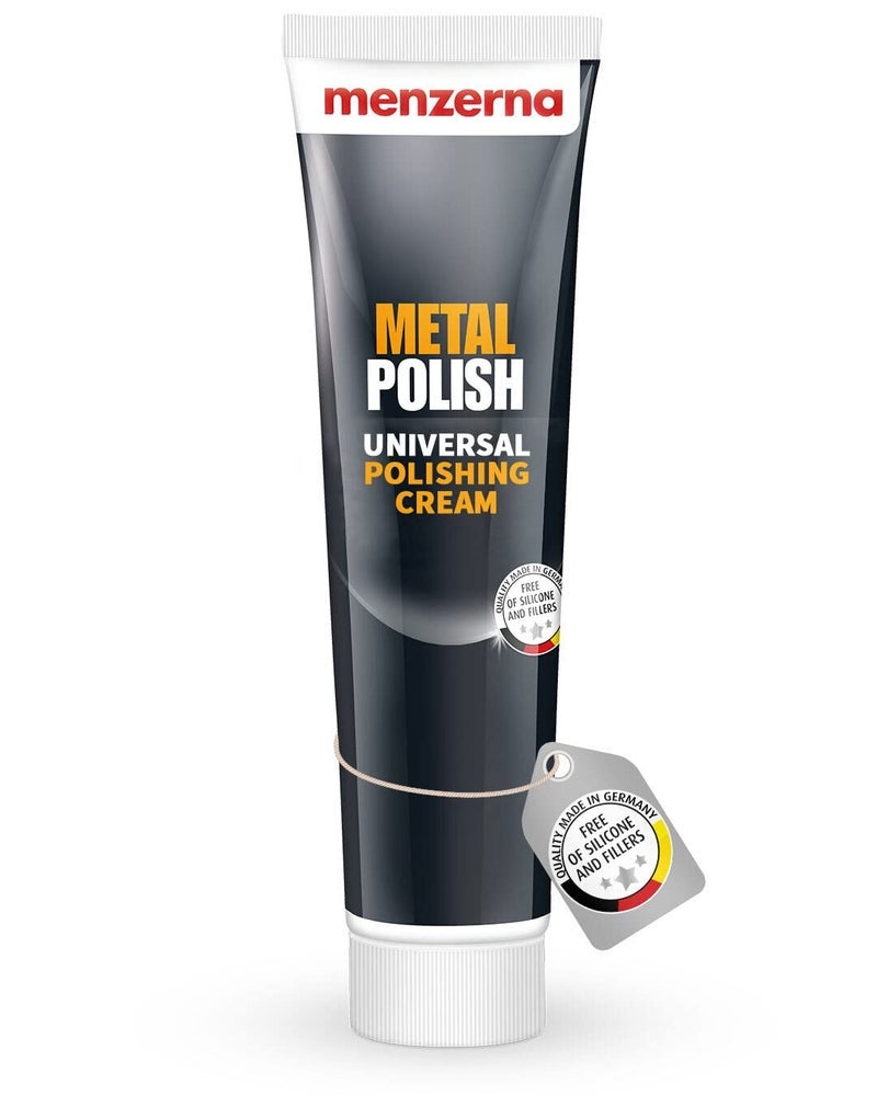 menzerna "Metal Polish" for Cars, Household Items & More I Cleans & Polishes I Acts as a Stainless Steel Polish, Silver Jewelry Polish, Brass Polish, Aluminum Polish & More - Image 1